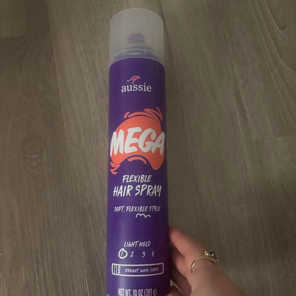 Aussie Purple and White Hair-products